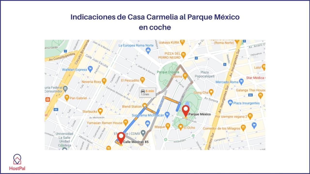 Casa Carmelia La Condesa Διαμέρισμα Μεξικό Εξωτερικό φωτογραφία